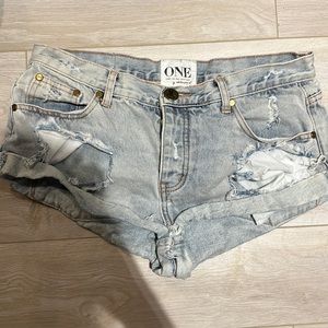 One teaspoon bandit shorts size 29